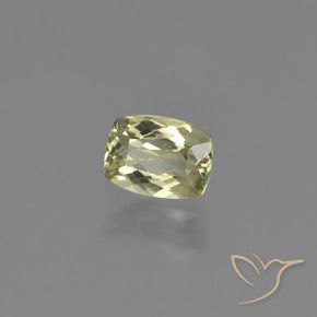 1.04 ct Yellow Color-Change Diaspore Stone, Natural Color-Change Diaspore in Cushion-Cut Shape for Sale