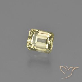 1.01 ct Yellow Color-Change Diaspore Stone, Natural Color-Change Diaspore in Octagon Facet Shape for Sale