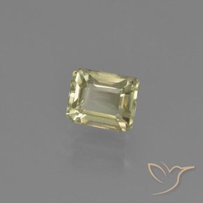 1.07 ct Yellow Color-Change Diaspore Stone, Natural Color-Change Diaspore in Octagon Facet Shape for Sale