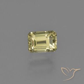 1.13 ct Yellow Color-Change Diaspore Stone, Natural Color-Change Diaspore in Octagon Facet Shape for Sale