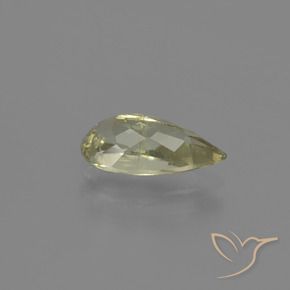 Color-Change Diaspore Gemstone in 10.1 x 5 mm Size for Sale, Color-Change Diaspore Stone in Brownish Yellow Color