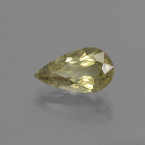 2.40 ct Color-Change Color-Change Diaspore Stone, Natural Color-Change Diaspore in Pear Facet Shape for Sale