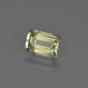 0.97 ct Yellow Color-Change Diaspore Stone, Natural Color-Change Diaspore in Octagon Facet Shape for Sale