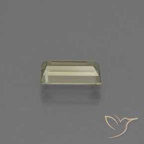 Color-Change Diaspore Gemstone in 8.8 x 4.6 mm Size for Sale, Color-Change Diaspore Stone in Medium Yellow Color
