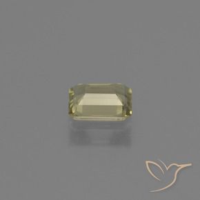 Color-Change Diaspore Gemstone in 5.7 x 4.5 mm Size for Sale, Color-Change Diaspore Stone in Light Yellow Color