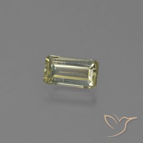 0.68 ct Yellow Color-Change Diaspore Stone, Natural Color-Change Diaspore in Octagon Facet Shape for Sale