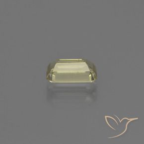 Color-Change Diaspore Gemstone in 6.6 x 3.8 mm Size for Sale, Color-Change Diaspore Stone in Warm Yellow Color