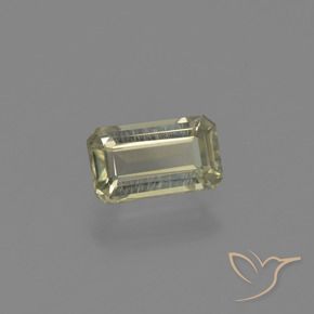 0.83 ct Yellow Color-Change Diaspore Stone, Natural Color-Change Diaspore in Octagon Facet Shape for Sale