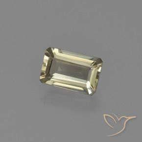 0.83 ct Yellow Color-Change Diaspore Stone, Natural Color-Change Diaspore in Octagon Facet Shape for Sale