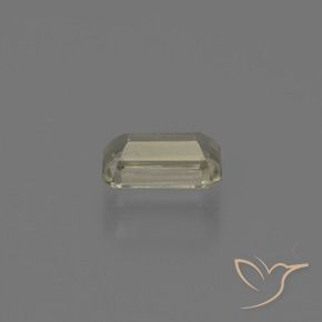 Color-Change Diaspore Gemstone in 6.9 x 4.2 mm Size for Sale, Color-Change Diaspore Stone in Light Yellow Color