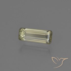 0.84 ct Yellow Color-Change Diaspore Stone, Natural Color-Change Diaspore in Octagon Facet Shape for Sale