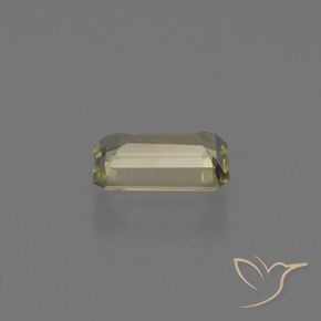 Color-Change Diaspore Gemstone in 7.3 x 4.4 mm Size for Sale, Color-Change Diaspore Stone in Light Yellow Color