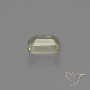 Color-Change Diaspore Gemstone in 6.4 x 4.5 mm Size for Sale, Color-Change Diaspore Stone in Pale Yellow Color