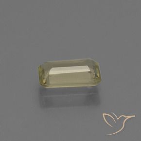 Color-Change Diaspore Gemstone in 7.2 x 4.2 mm Size for Sale, Color-Change Diaspore Stone in Brownish Yellow Color