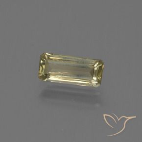 0.95 ct Yellow Color-Change Diaspore Stone, Natural Color-Change Diaspore in Octagon Facet Shape for Sale