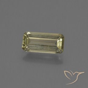 0.91 ct Yellow Color-Change Diaspore Stone, Natural Color-Change Diaspore in Octagon Facet Shape for Sale