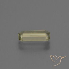 Color-Change Diaspore Gemstone in 8.8 x 4.2 mm Size for Sale, Color-Change Diaspore Stone in Medium Yellow Color