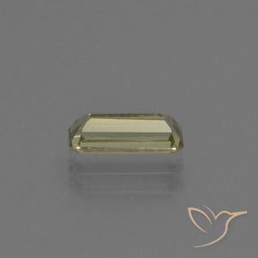 Color-Change Diaspore Gemstone in 8.3 x 3.7 mm Size for Sale, Color-Change Diaspore Stone in Medium Yellow Color