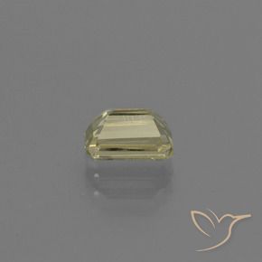 Color-Change Diaspore Gemstone in 6.3 x 4.3 mm Size for Sale, Color-Change Diaspore Stone in Light Yellow Color