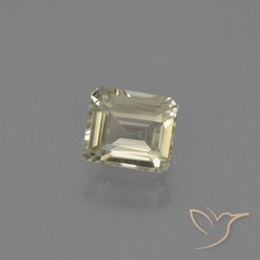0.89 ct Yellow Color-Change Diaspore Stone, Natural Color-Change Diaspore in Octagon Facet Shape for Sale