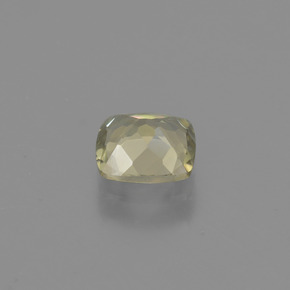 Color-Change Diaspore Gemstone in 5.6 x 5.4 mm Size for Sale, Color-Change Diaspore Stone in Very Light Yellow Color