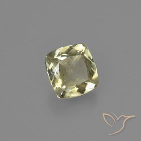 0.78 ct Yellow Color-Change Diaspore Stone, Natural Color-Change Diaspore in Cushion-Cut Shape for Sale