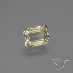 0.80 ct Yellow Color-Change Diaspore Stone, Natural Color-Change Diaspore in Octagon Facet Shape for Sale