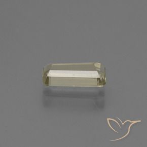 Color-Change Diaspore Gemstone in 7.8 x 3.7 mm Size for Sale, Color-Change Diaspore Stone in Pale Yellow Color
