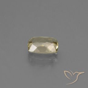 Color-Change Diaspore Gemstone in 7 x 5 mm (calibrated) Size for Sale, Color-Change Diaspore Stone in Very Light Yellow Color