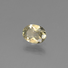 0.65 ct Multicolor Color-Change Diaspore Stone, Natural Color-Change Diaspore in Oval Facet Shape for Sale