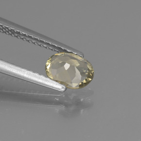 Color-Change Diaspore Gemstone in 6.5 x 5 mm Size for Sale, Color-Change Diaspore Stone in Green/Pink Color