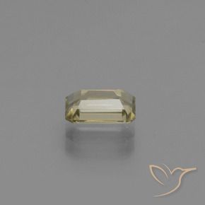 Color-Change Diaspore Gemstone in 7.2 x 4.6 mm Size for Sale, Color-Change Diaspore Stone in Brownish Yellow Color