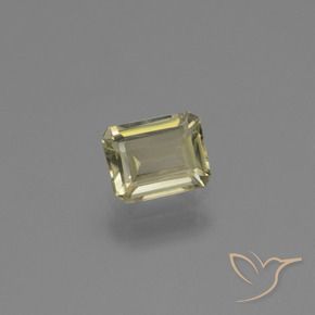 1.00 ct Yellow Color-Change Diaspore Stone, Natural Color-Change Diaspore in Octagon Facet Shape for Sale