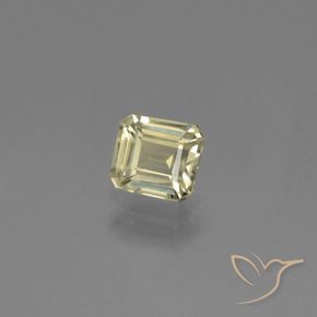 0.85 ct Yellow Color-Change Diaspore Stone, Natural Color-Change Diaspore in Octagon Facet Shape for Sale