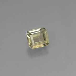 0.74 ct Yellow Color-Change Diaspore Stone, Natural Color-Change Diaspore in Octagon Facet Shape for Sale