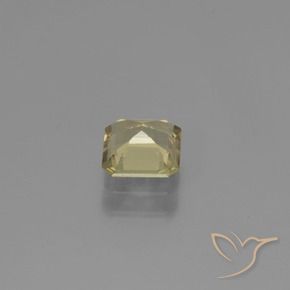 Color-Change Diaspore Gemstone in 5.8 x 5.6 mm Size for Sale, Color-Change Diaspore Stone in Earthy Yellow Color