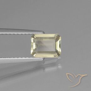0.80 ct Yellow Color-Change Diaspore Stone, Natural Color-Change Diaspore in Octagon Facet Shape for Sale