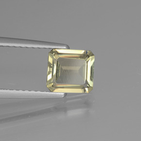 1.15 ct Yellow Color-Change Diaspore Stone, Natural Color-Change Diaspore in Octagon Facet Shape for Sale