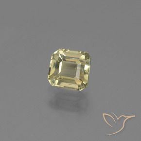 0.86 ct Yellow Color-Change Diaspore Stone, Natural Color-Change Diaspore in Octagon Facet Shape for Sale