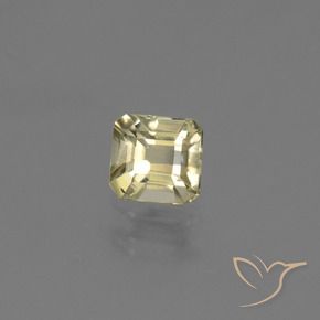 0.77 ct Yellow Color-Change Diaspore Stone, Natural Color-Change Diaspore in Octagon Facet Shape for Sale