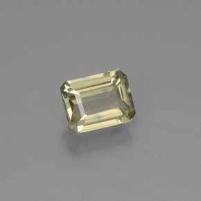 0.80 ct Yellow Color-Change Diaspore Stone, Natural Color-Change Diaspore in Octagon Facet Shape for Sale