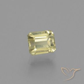 1.09 ct Yellow Color-Change Diaspore Stone, Natural Color-Change Diaspore in Octagon Facet Shape for Sale