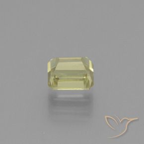 Color-Change Diaspore Gemstone in 5.8 x 5 mm Size for Sale, Color-Change Diaspore Stone in Light Yellow Color