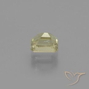 Color-Change Diaspore Gemstone in 5.7 x 4.6 mm Size for Sale, Color-Change Diaspore Stone in Light Yellow Color