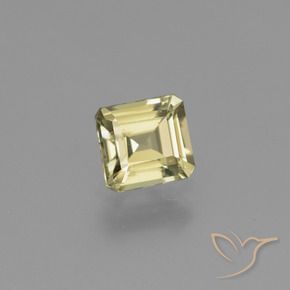 0.97 ct Yellow Color-Change Diaspore Stone, Natural Color-Change Diaspore in Octagon Facet Shape for Sale