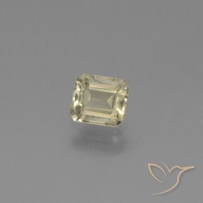 0.80 ct Yellow Color-Change Diaspore Stone, Natural Color-Change Diaspore in Octagon Facet Shape for Sale
