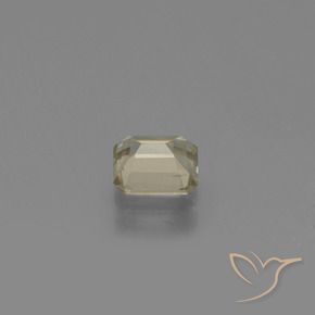 Color-Change Diaspore Gemstone in 5.6 x 5 mm Size for Sale, Color-Change Diaspore Stone in Warm Yellow Color