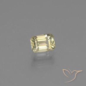 0.83 ct Yellow Color-Change Diaspore Stone, Natural Color-Change Diaspore in Octagon Facet Shape for Sale