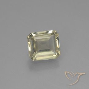 0.95 ct Yellow Color-Change Diaspore Stone, Natural Color-Change Diaspore in Octagon Facet Shape for Sale