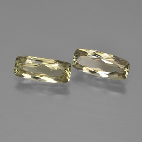 2.61 ctw Yellow Color-Change Diaspore Stones, Natural Color-Change Diaspore in Cushion-Cut Shape for Sale